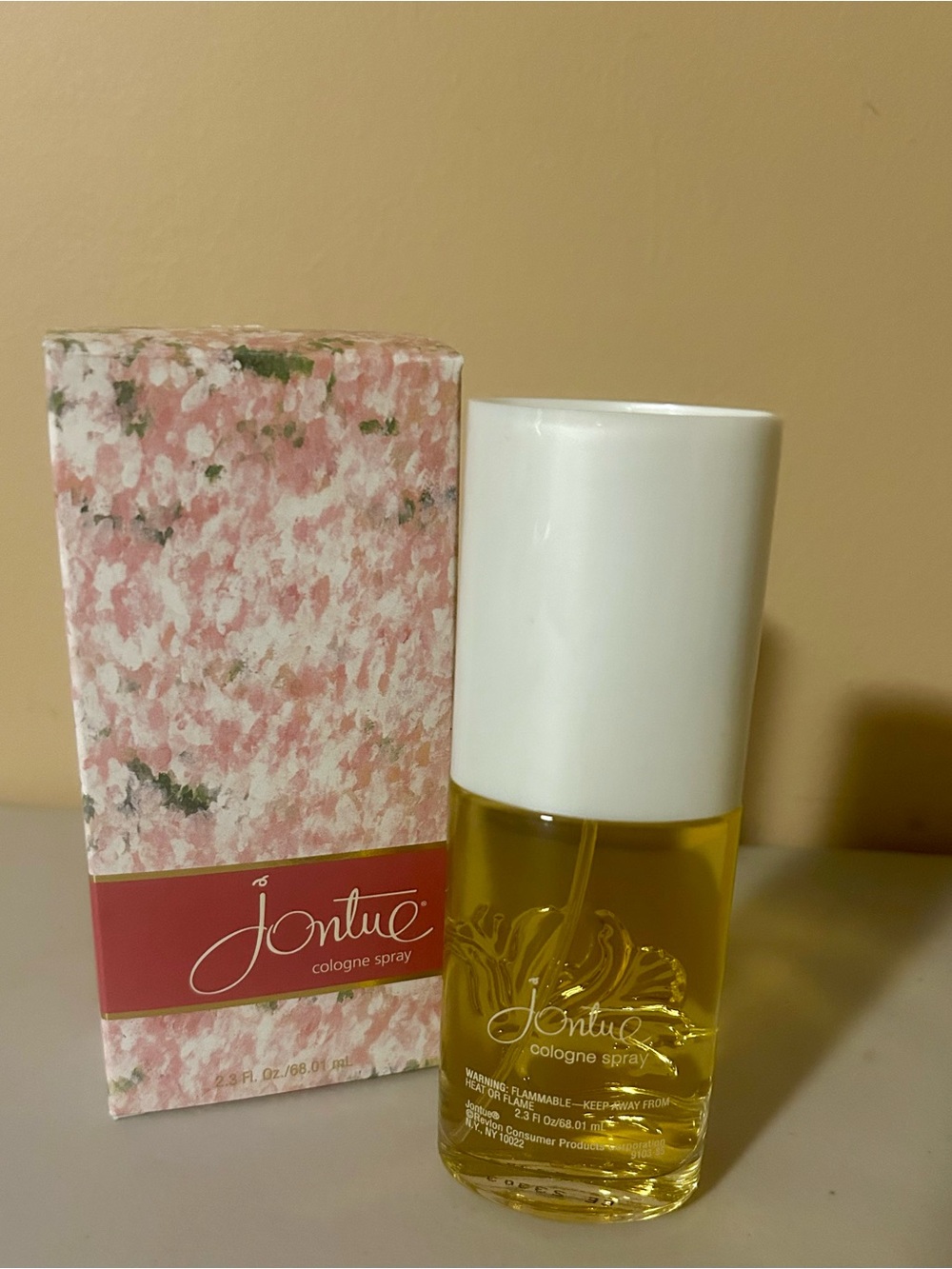 Jontue Cologne Spray - Pink & Gold Bottle